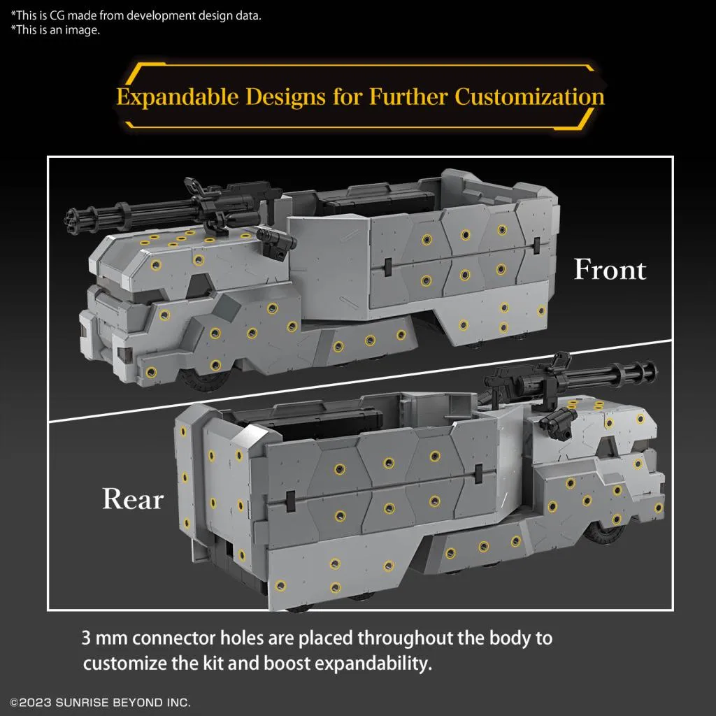 AMAIM -HG 1/72 AMAIM Warrior at the borderline Weapon Set 8 -Model Kit
